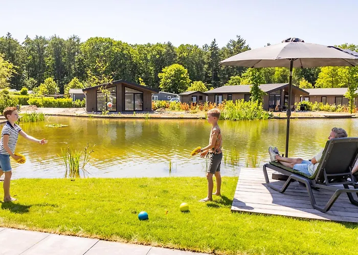 By Pond With Sauna Chalet